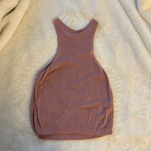 Slouchy Pink tank top